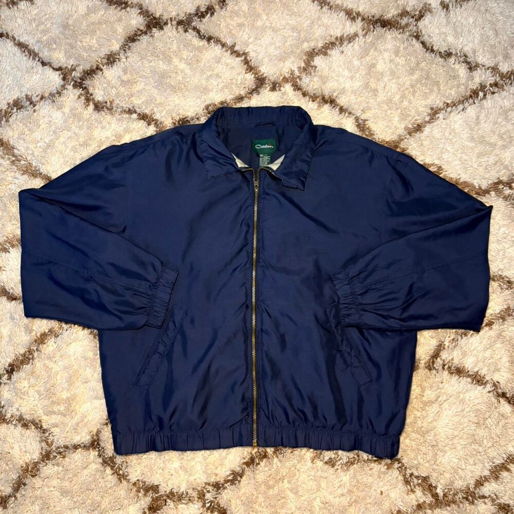 Catalina navy blue zip up jacket
